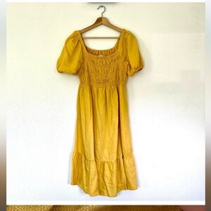 Isabel Maternity by Ingrid & Isabel Yellow Dress